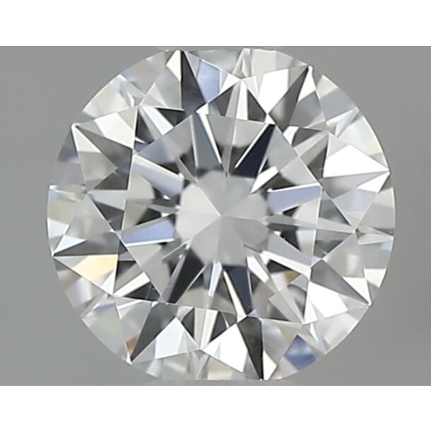 0.38 Karaat Natuurlijke Diamant met een Briljant vorm, Kleur D, Zuiverheid VS1