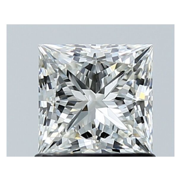 1.01 Carat Natural Diamond, Princess Cut, Color I, Clarity VVS1 1.01 Carat Natural Diamond, Princess Cut, Color I, Clarity VVS1