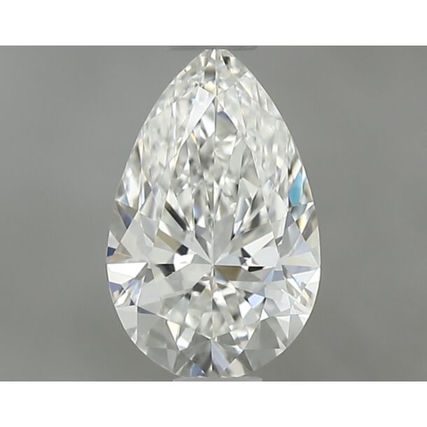 0.55 Carat Diamant Naturel de taille Poire, Couleur I, Pureté VS1