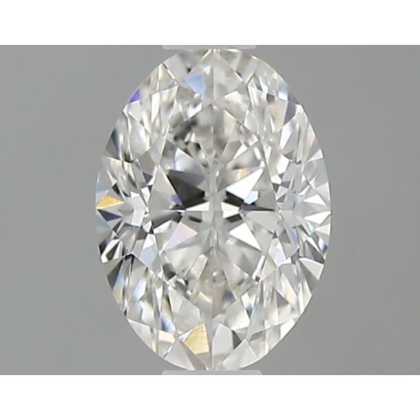 0.5 Karaat Natuurlijke Diamant met een Ovaal vorm, Kleur H, Zuiverheid VS1