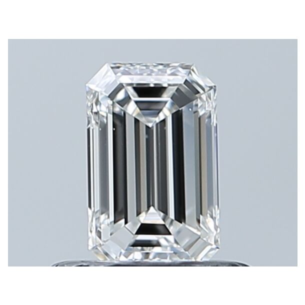 0.5 Karat Natürlicher Diamant Im Smaragdschliff, Farbe F, Reinheit VS2 0.5 Karat Natürlicher Diamant Im Smaragdschliff, Farbe F, Reinheit VS2