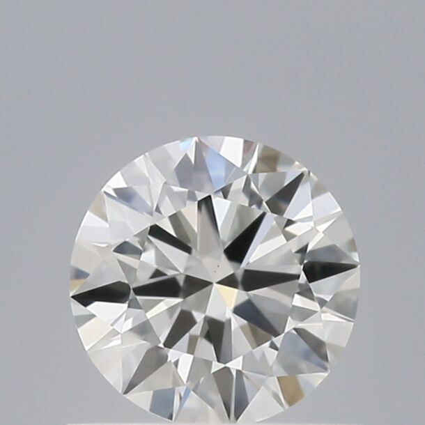 0.51 Karat Natürlicher Diamant Im Brillantschliff, Farbe H, Reinheit VS1 0.51 Karat Natürlicher Diamant Im Brillantschliff, Farbe H, Reinheit VS1