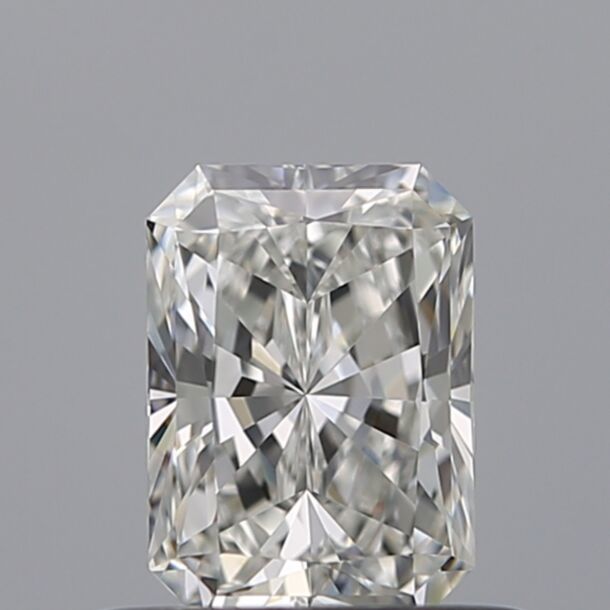 0.5 Karaat Natuurlijke Diamant met een Radiant vorm, Kleur G, Zuiverheid VVS2