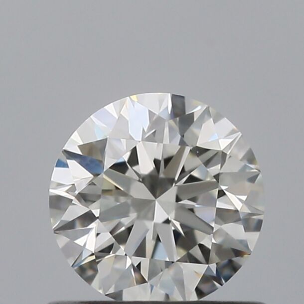 0.57 Karat Natürlicher Diamant Im Brillantschliff, Farbe I, Reinheit VS1