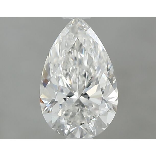 0.73 Karaat Natuurlijke Diamant met een Peer vorm, Kleur G, Zuiverheid SI1