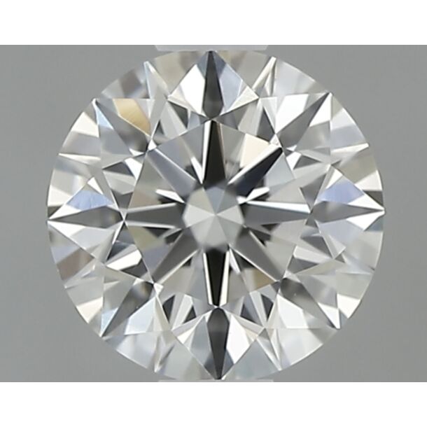 0.53 Karaat Natuurlijke Diamant met een Briljant vorm, Kleur H, Zuiverheid VS1