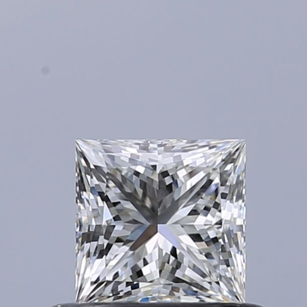 0.5 Carat Natural Diamond, Princess Cut, Color G, Clarity VVS1 0.5 Carat Natural Diamond, Princess Cut, Color G, Clarity VVS1