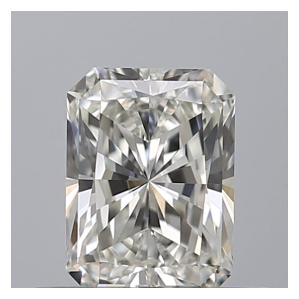 0.5 Karat Natürlicher Diamant Im Radiantschliff, Farbe H, Reinheit VVS1