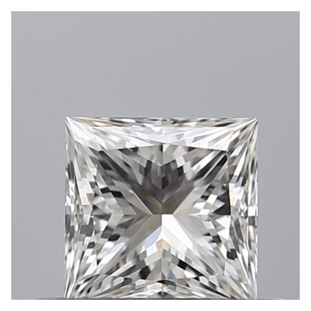 0.5 Karaat Natuurlijke Diamant met een Prinses vorm, Kleur F, Zuiverheid VS1 0.5 Karaat Natuurlijke Diamant met een Prinses vorm, Kleur F, Zuiverheid VS1