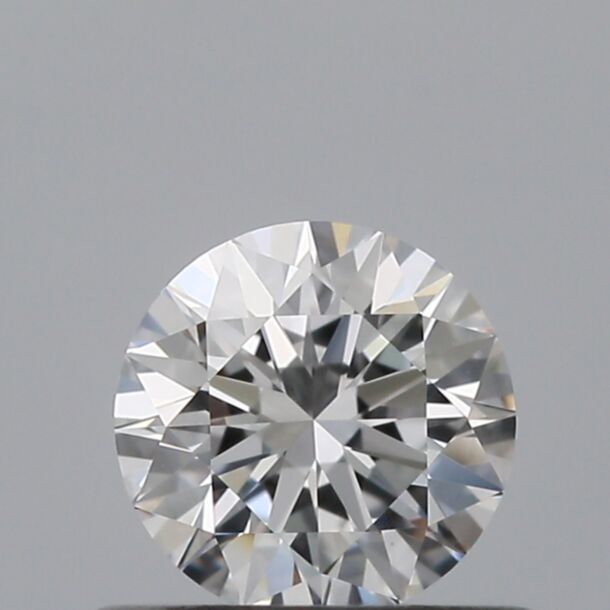 0.44 Carat Natural Diamond, Round Cut, Color D, Clarity VS1