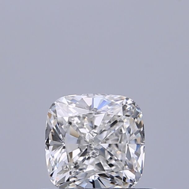 0.43 Karaat Natuurlijke Diamant met een Cushion vorm, Kleur F, Zuiverheid VVS1