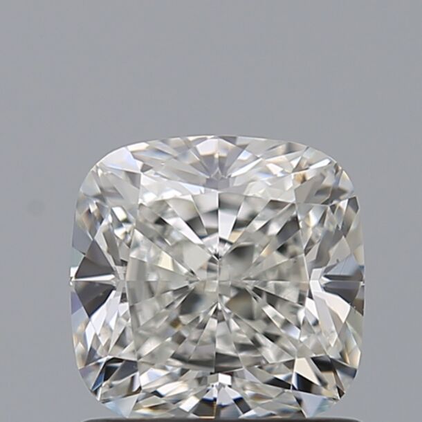 1.01 Karat Natürlicher Diamant Im Kissenschliff, Farbe F, Reinheit VS2