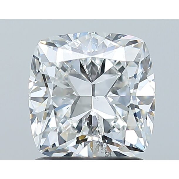 1.5 Carat Diamant Naturel de taille Coussin, Couleur F, Pureté SI1