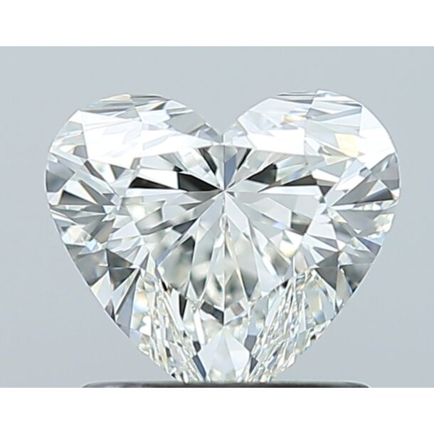 1.08 Carat Natural Diamond, Heart Cut, Color I, Clarity VS1