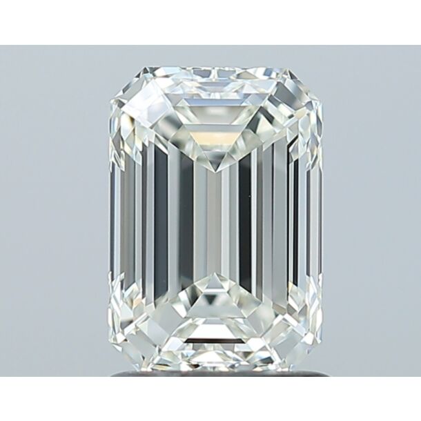 1.49 Carat Natural Diamond, Emerald Cut, Color I, Clarity VVS2