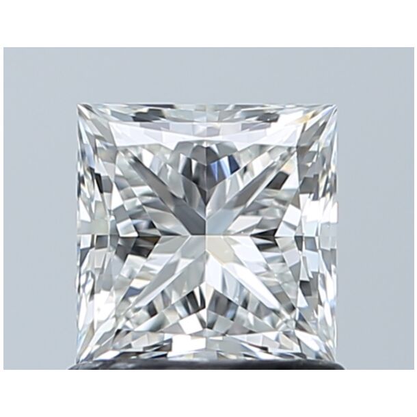 1.01 Karat Natürlicher Diamant Im Prinzessschliff, Farbe H, Reinheit VS1