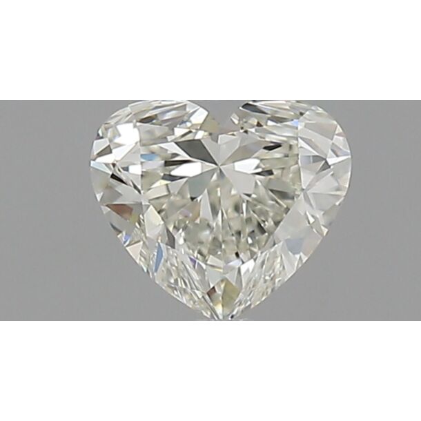 0.55 Karaat Natuurlijke Diamant met een Hart vorm, Kleur H, Zuiverheid VVS1