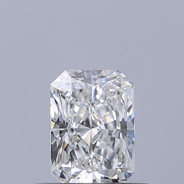 0.37 Carat Natural Diamond, Radiant Cut, Color D, Clarity IF 0.37 Carat Natural Diamond, Radiant Cut, Color D, Clarity IF