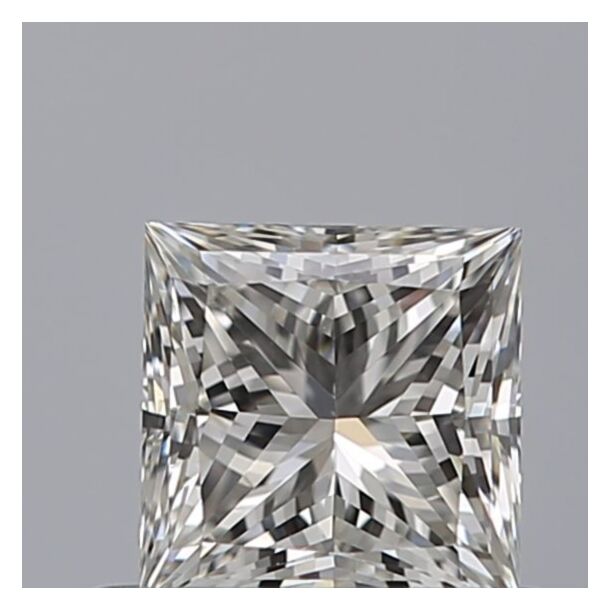 0.5 Karaat Natuurlijke Diamant met een Prinses vorm, Kleur F, Zuiverheid VS1