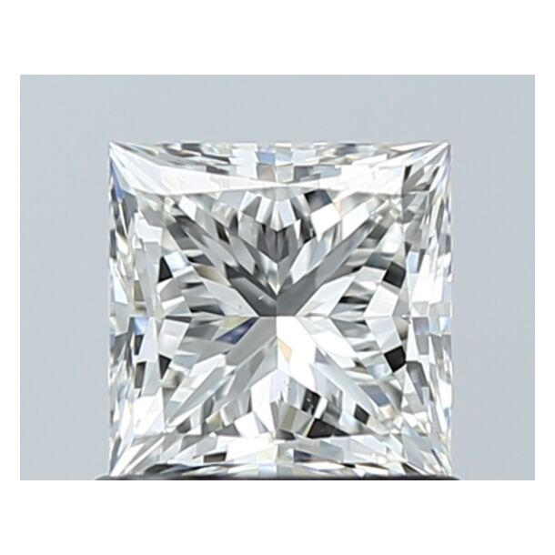 1.03 Carat Diamant Naturel de taille Princesse, Couleur I, Pureté VS1