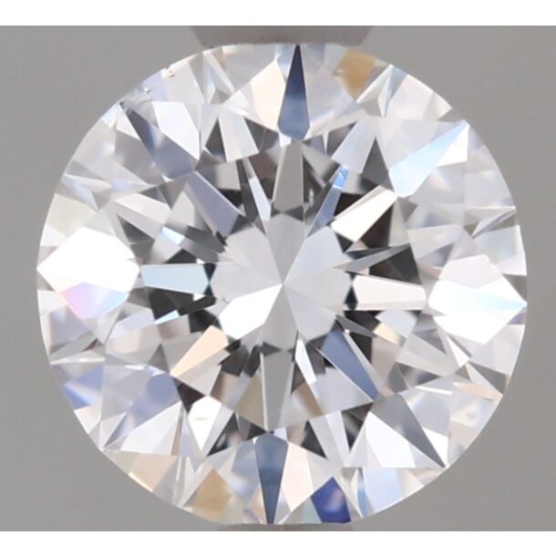 0.5 Carat Natural Diamond, Round Cut, Color D, Clarity SI1