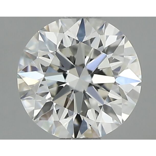 0.6 Karaat Natuurlijke Diamant met een Briljant vorm, Kleur H, Zuiverheid IF