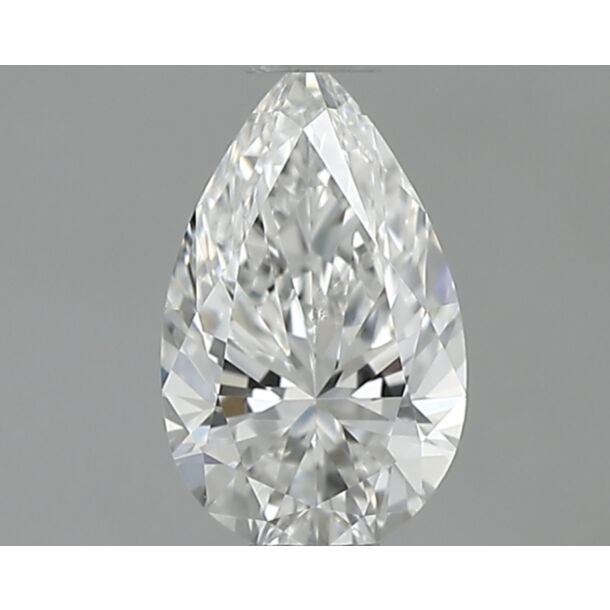 0.4 Karat Natürlicher Diamant Im Tropfenschliff, Farbe E, Reinheit VS1