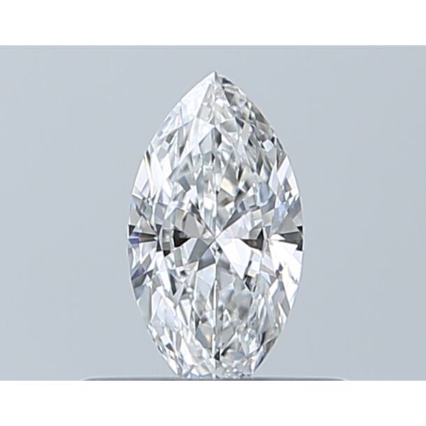 0.3 Carat Diamant Naturel de taille Marquise, Couleur E, Pureté IF