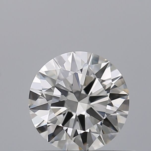 0.51 Carat Natural Diamond, Round Cut, Color E, Clarity VS2