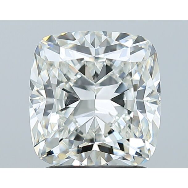 2.01 Carat Natural Diamond, Cushion Cut, Color I, Clarity SI1