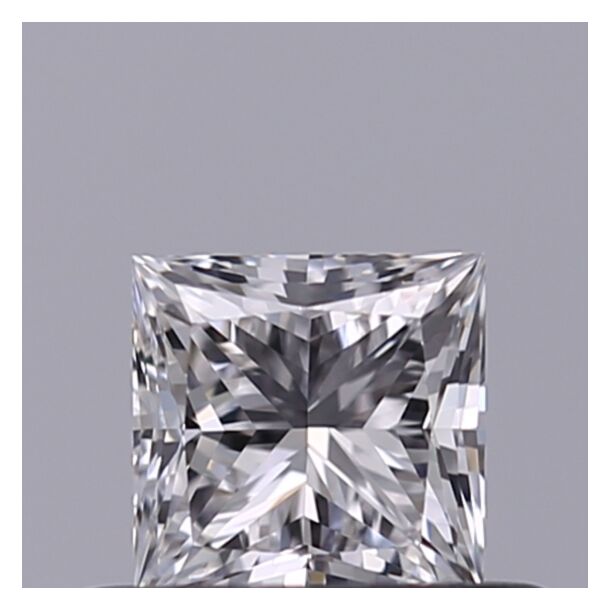 0.41 Karaat Natuurlijke Diamant met een Prinses vorm, Kleur D, Zuiverheid VVS1