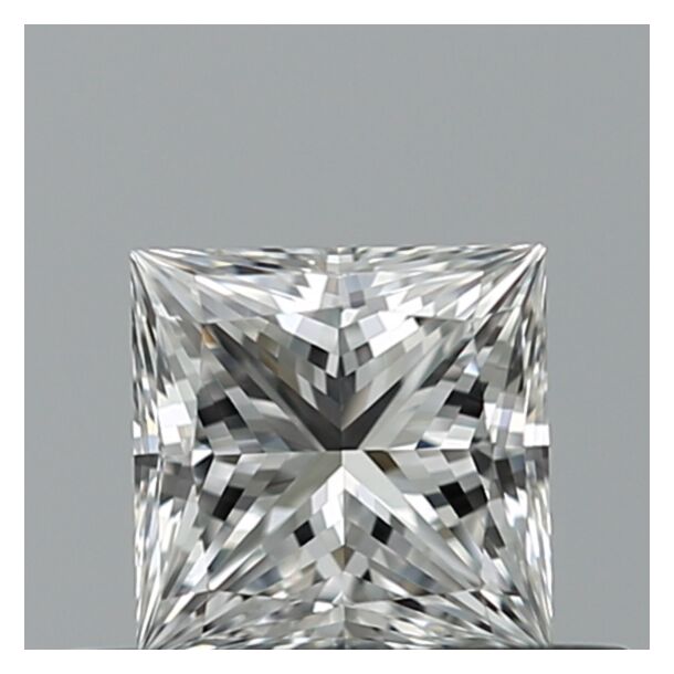 0.47 Karat Natürlicher Diamant Im Prinzessschliff, Farbe E, Reinheit VVS1 0.47 Karat Natürlicher Diamant Im Prinzessschliff, Farbe E, Reinheit VVS1