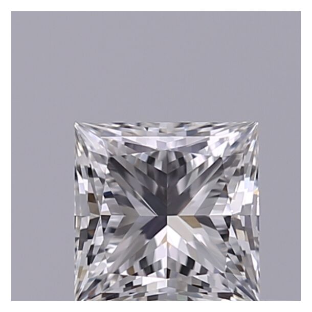 0.44 Karaat Natuurlijke Diamant met een Prinses vorm, Kleur F, Zuiverheid VVS2