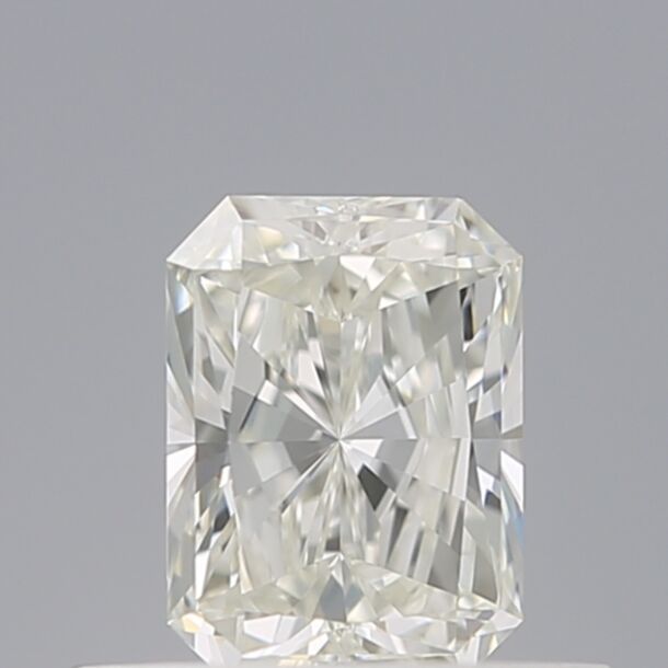 0.5 Carat Diamant Naturel de taille Radiant, Couleur I, Pureté VVS1