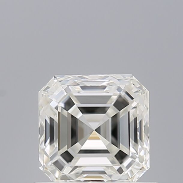 0.7 Carat Diamant Naturel de taille Asscher, Couleur G, Pureté VVS1 0.7 Carat Diamant Naturel de taille Asscher, Couleur G, Pureté VVS1
