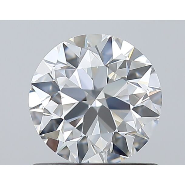0.9 Carat Diamant Naturel de taille Brillant, Couleur F, Pureté IF
