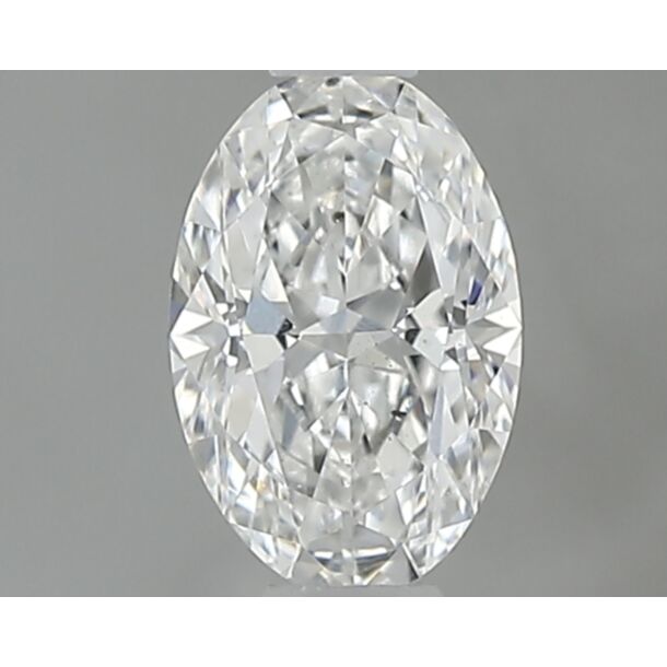 0.4 Karaat Natuurlijke Diamant met een Ovaal vorm, Kleur F, Zuiverheid SI1
