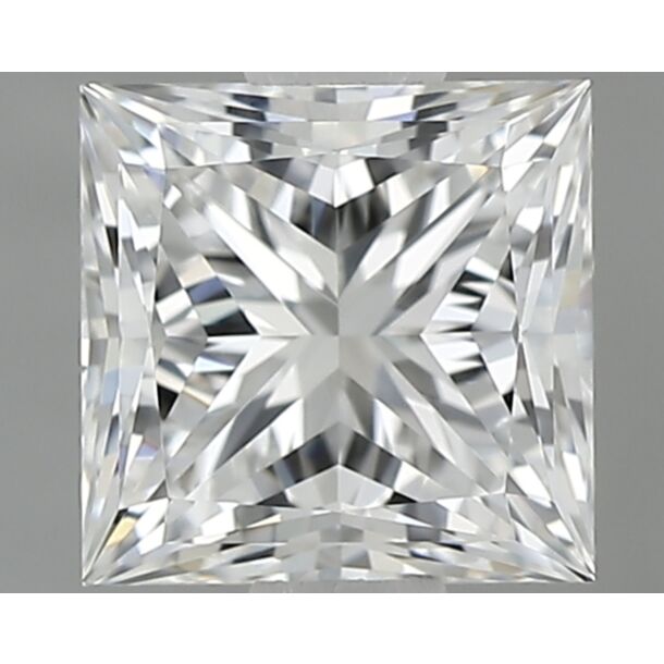 0.7 Karat Natürlicher Diamant Im Prinzessschliff, Farbe F, Reinheit IF 0.7 Karat Natürlicher Diamant Im Prinzessschliff, Farbe F, Reinheit IF