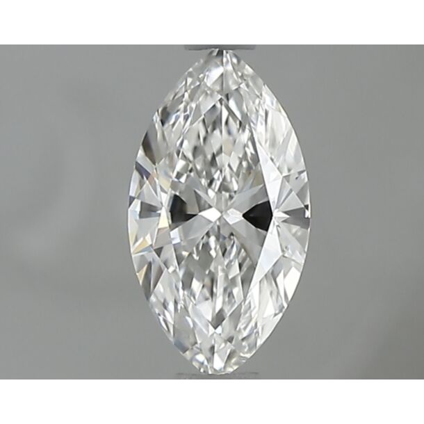 0.5 Carat Diamant Naturel de taille Marquise, Couleur F, Pureté SI1