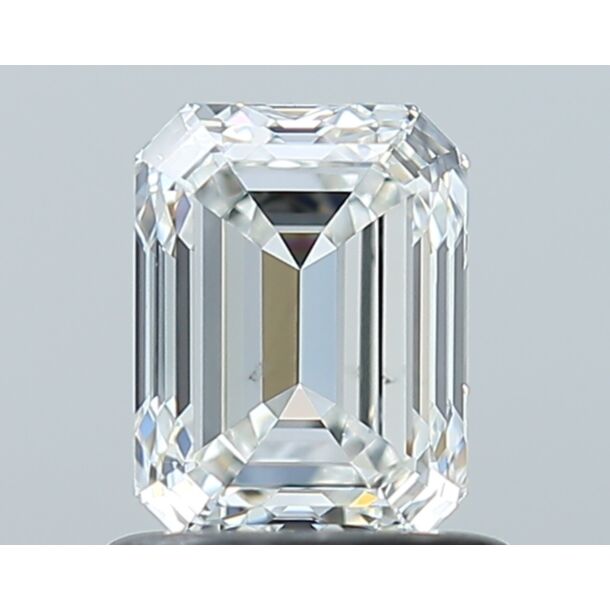 1 Karaat Natuurlijke Diamant met een Smaragd vorm, Kleur G, Zuiverheid VS2