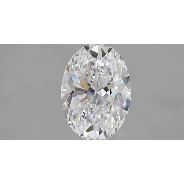 1.51 Carat Diamant Naturel de taille Oval, Couleur D, Pureté VVS2