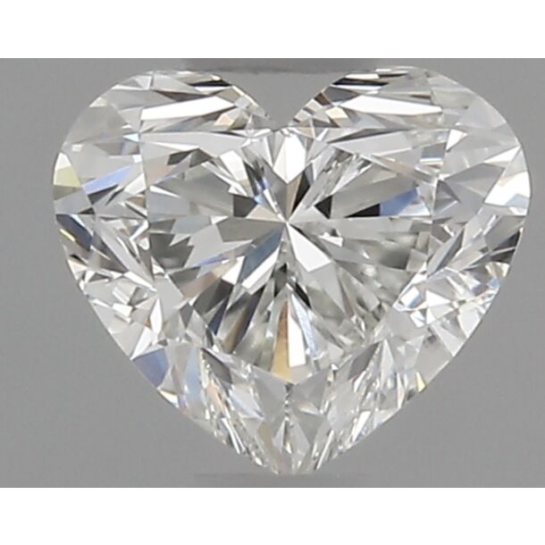 0.5 Karat Natürlicher Diamant Im Herzschliff, Farbe I, Reinheit VS1