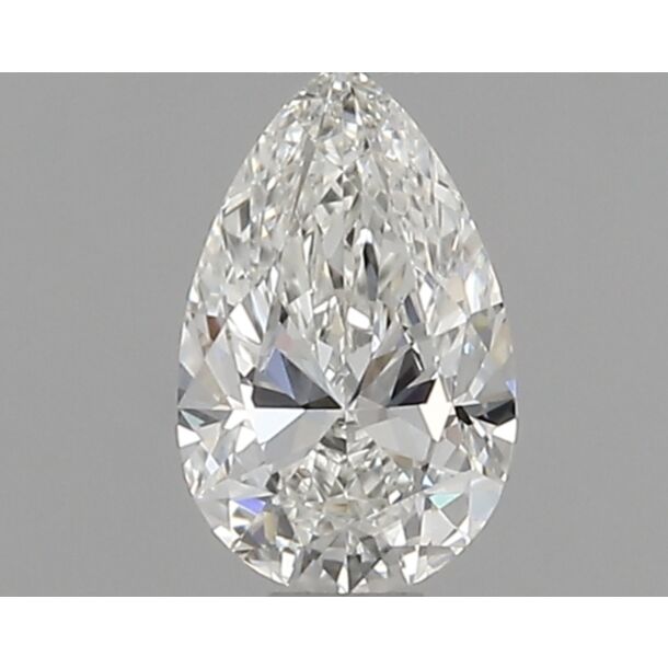 0.5 Carat Diamant Naturel de taille Poire, Couleur I, Pureté VVS2
