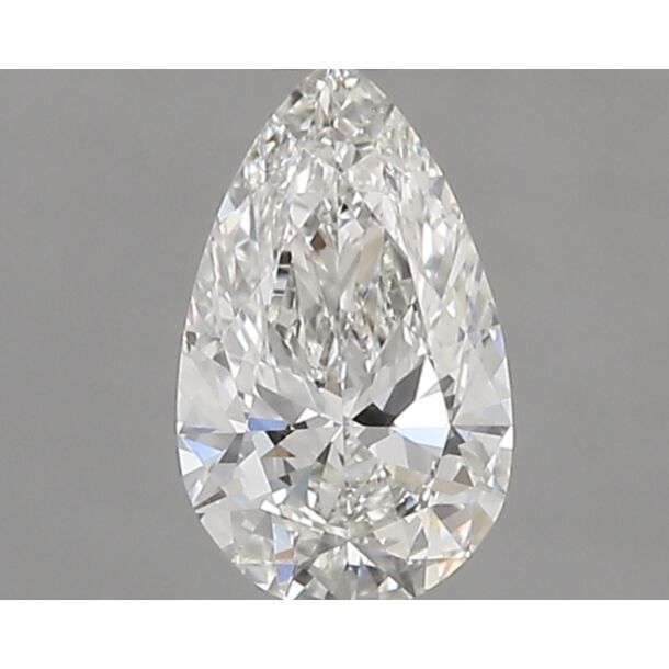 0.51 Karaat Natuurlijke Diamant met een Peer vorm, Kleur I, Zuiverheid VS1