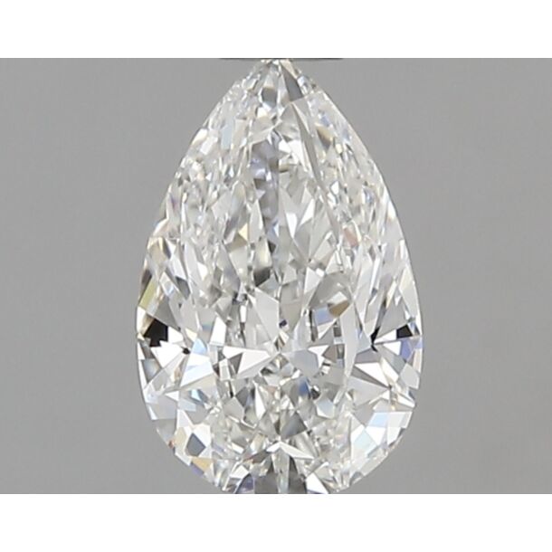 0.5 Karat Natürlicher Diamant Im Tropfenschliff, Farbe H, Reinheit VS2