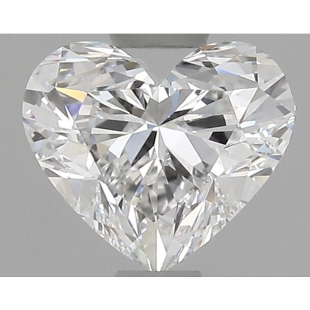 0.82 Karaat Natuurlijke Diamant met een Hart vorm, Kleur D, Zuiverheid VS1
