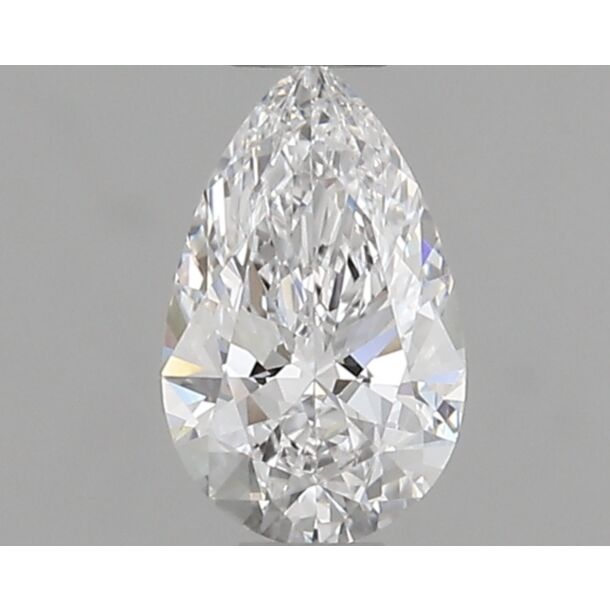 0.41 Karat Natürlicher Diamant Im Tropfenschliff, Farbe D, Reinheit VS1