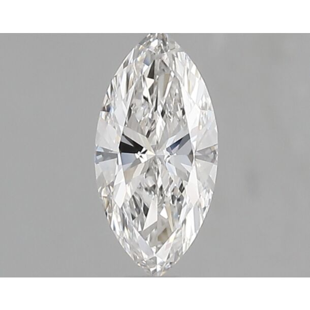 0.5 Carat Diamant Naturel de taille Marquise, Couleur F, Pureté SI1