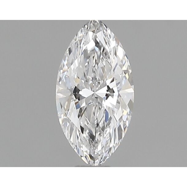 0.41 Karaat Natuurlijke Diamant met een Marquise vorm, Kleur D, Zuiverheid VS2
