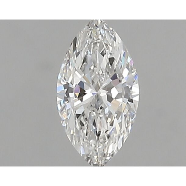 0.4 Karat Natürlicher Diamant Im Marquiseschliff, Farbe F, Reinheit VVS1